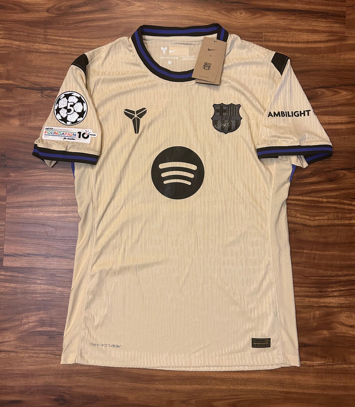 Barca 25/26 away UCL edition YAMAL