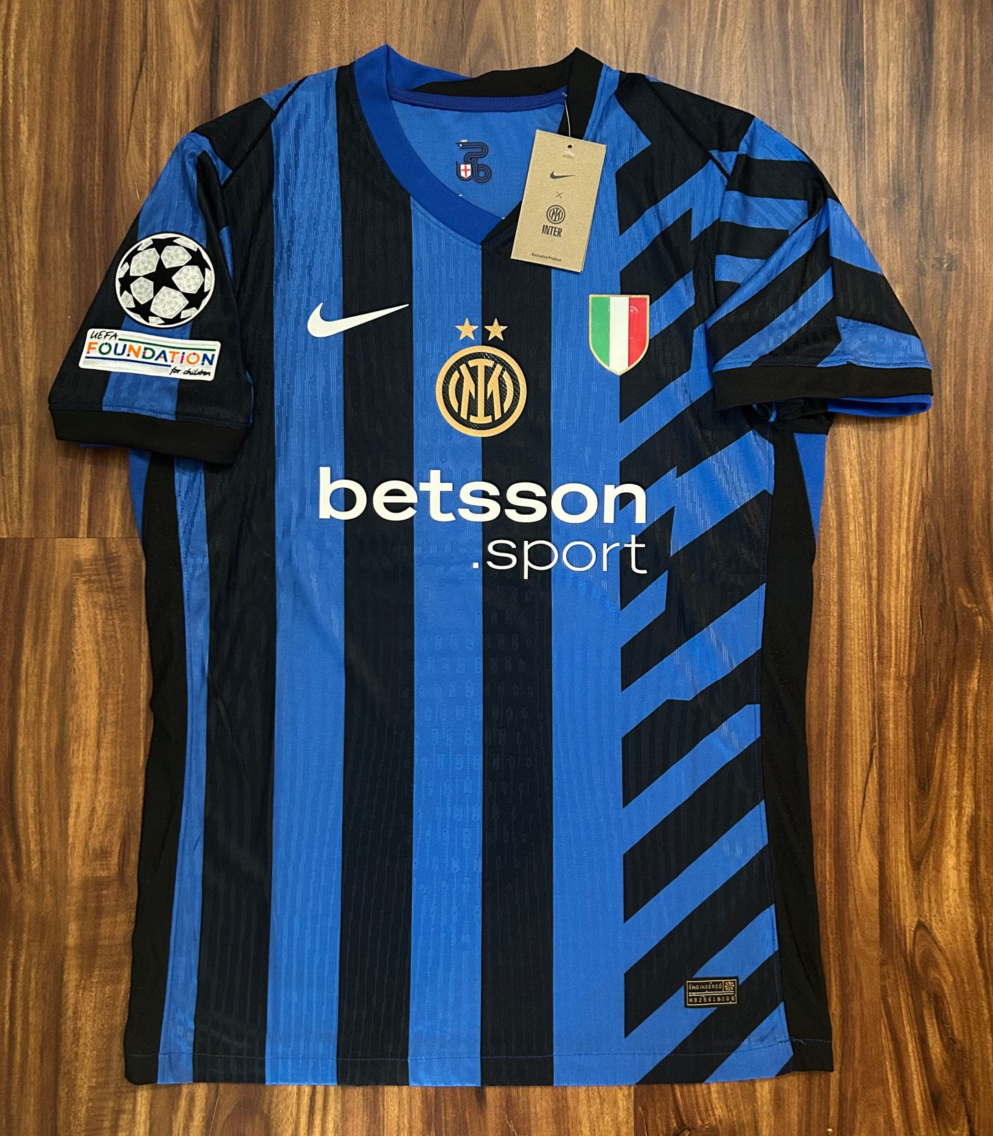Inter Home 24/25 UCL edition LAUTARO