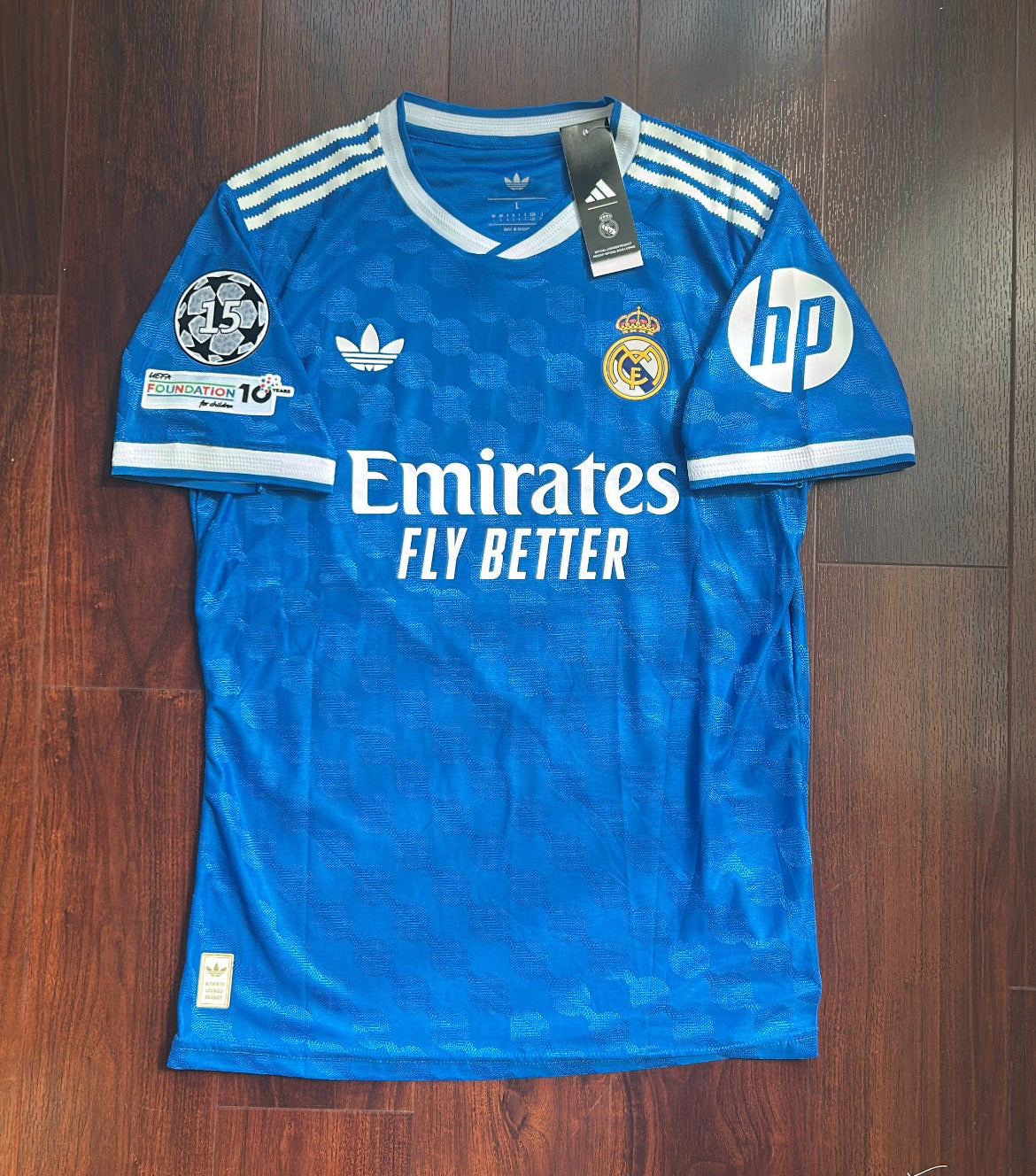 R. Madrid blue 25/26 UCL edition VINI JR