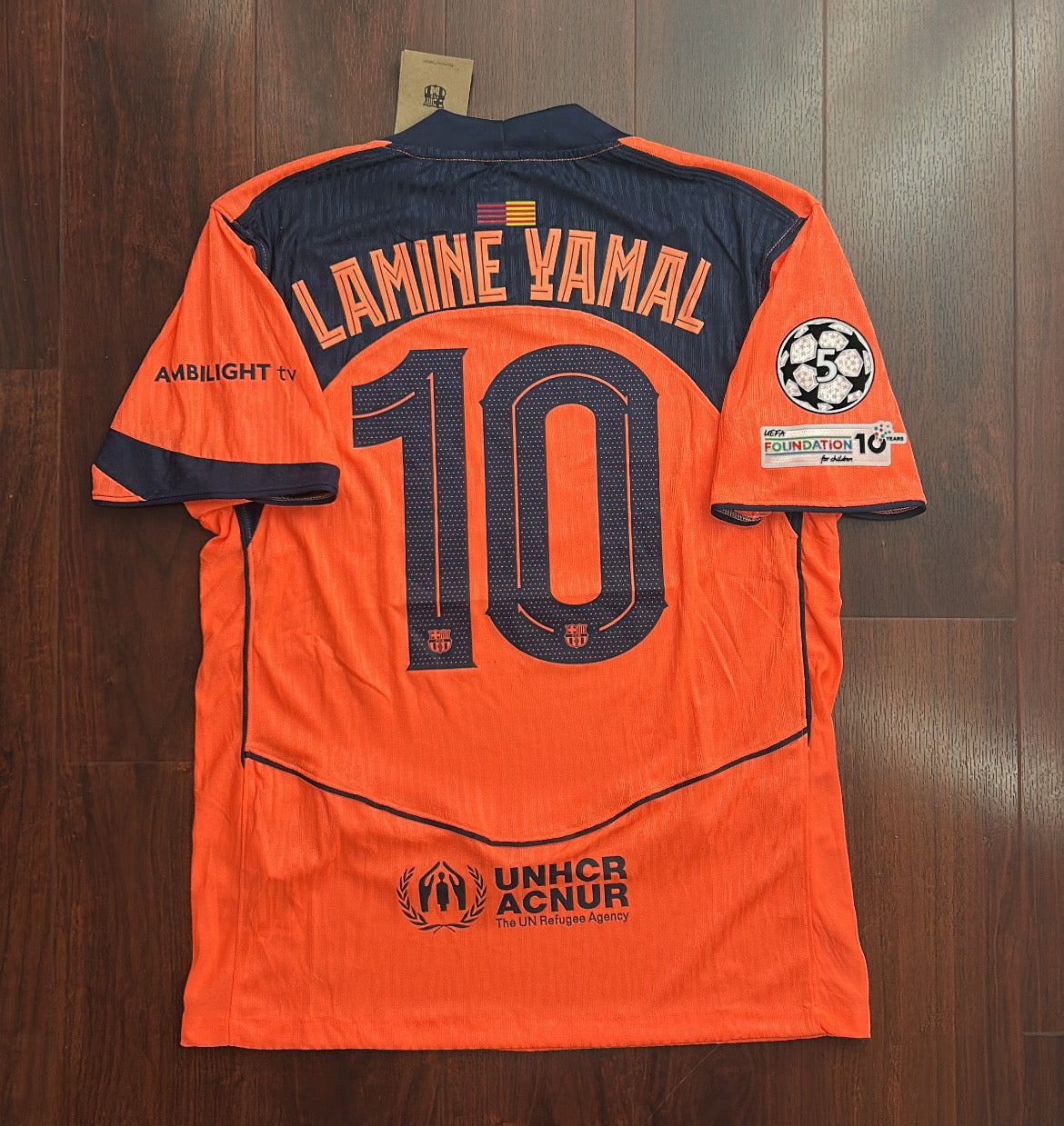 Barca YAMAL UCL edition 3rd jersey 25/26