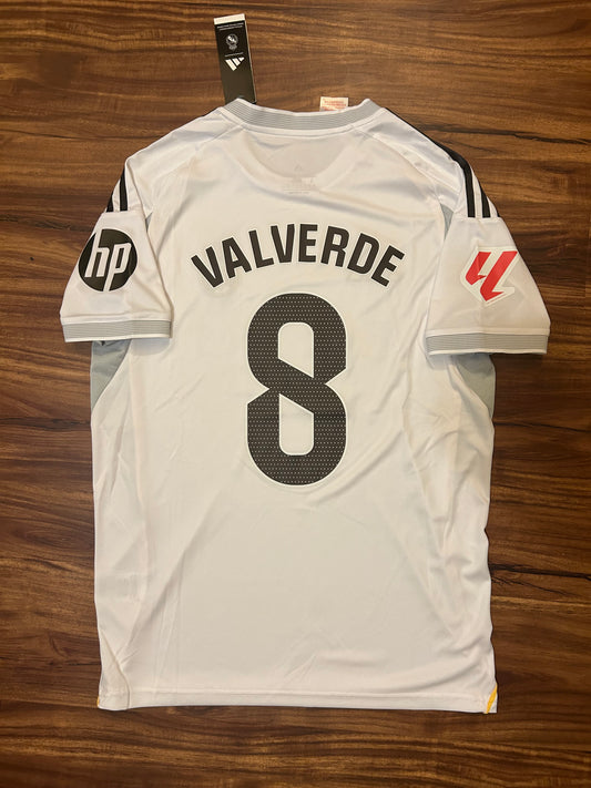 R. Madrid home 25/26 LaLiga edition VALVERDE (Fan version)