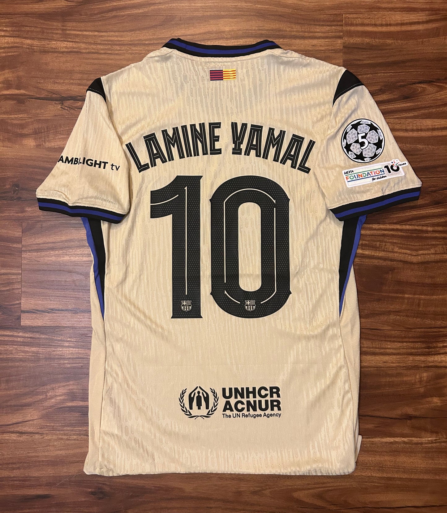 Barca 25/26 away UCL edition YAMAL