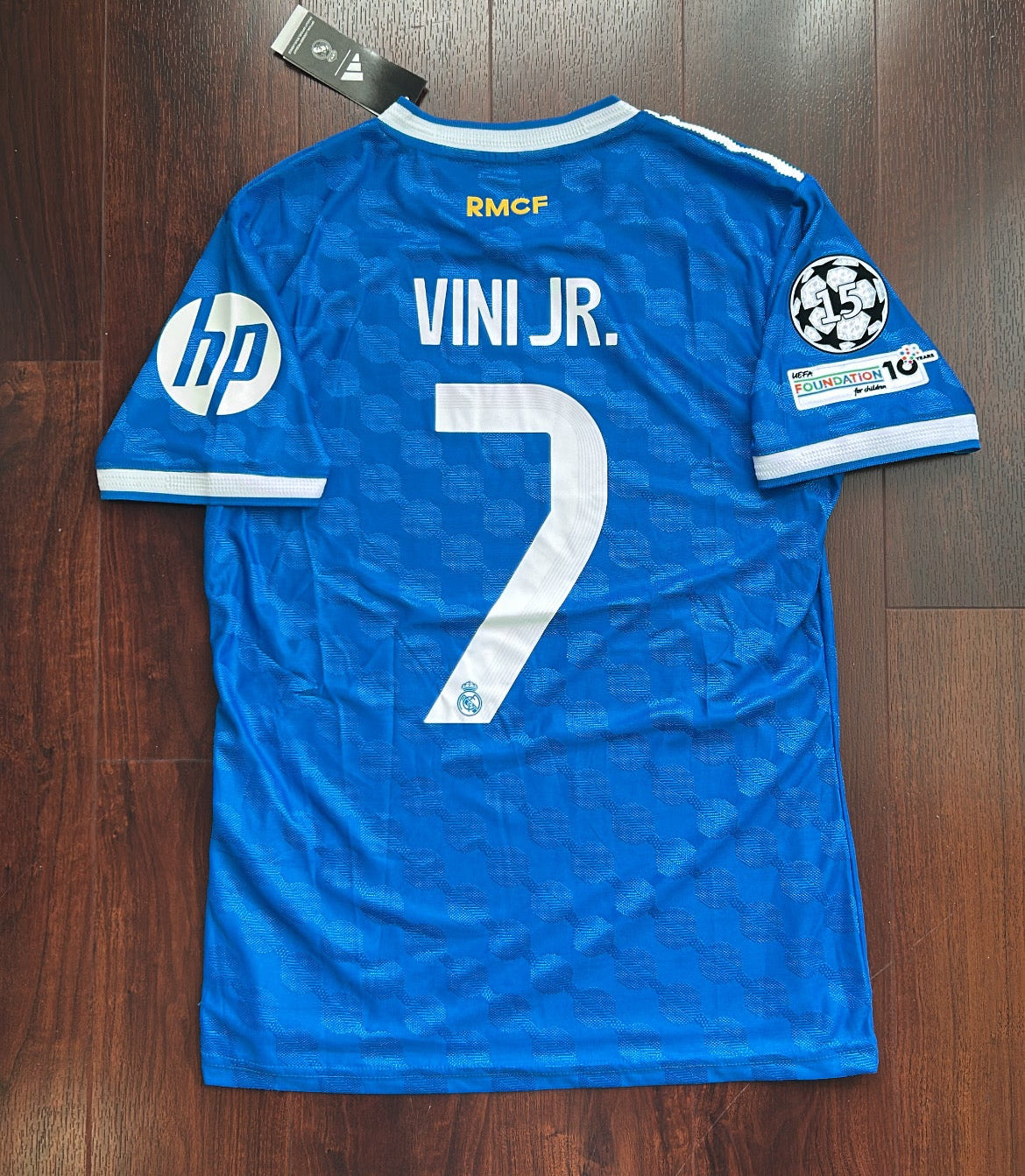 R. Madrid blue 25/26 UCL edition VINI JR