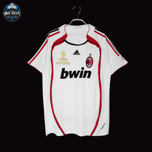 2006/2007 AC milan retro UCL Final Away Jersey