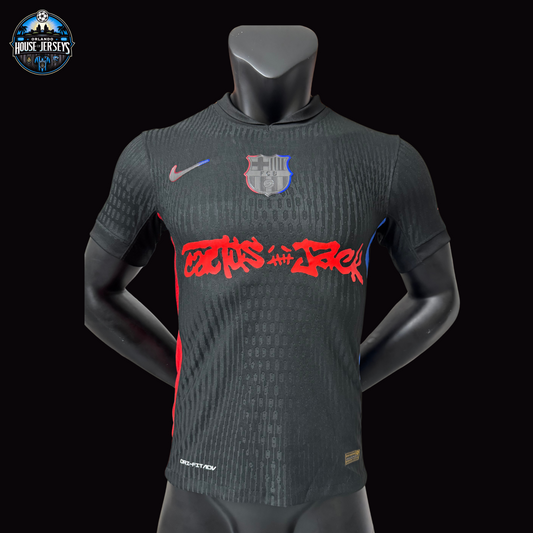 2024/2025 FC Barcelona X travis scott Collab Away jersey