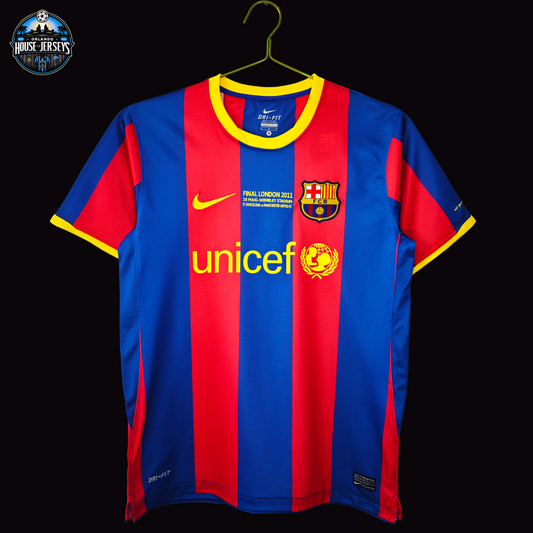 FC Barcelona 2011 UCL Final Retro Jersey