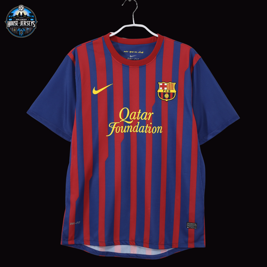 2011/2012 FC Barcelona Home retro Jersey