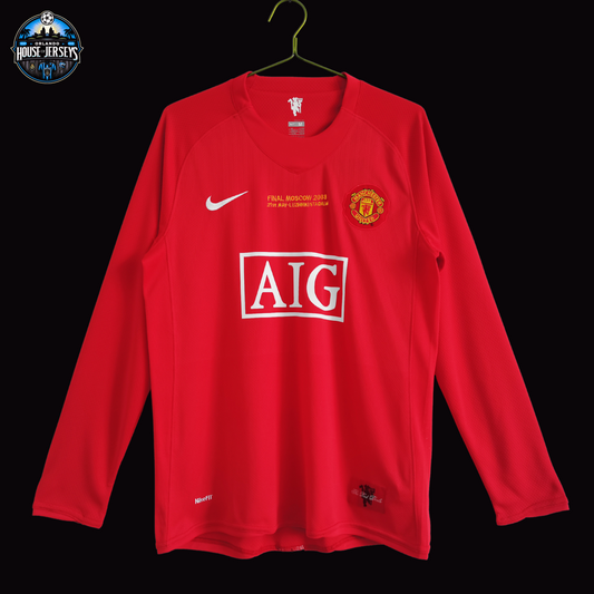 Manchester United 2008 UCL Final Jersey